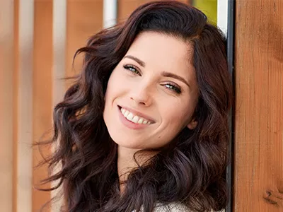 cosmetic - smiling woman